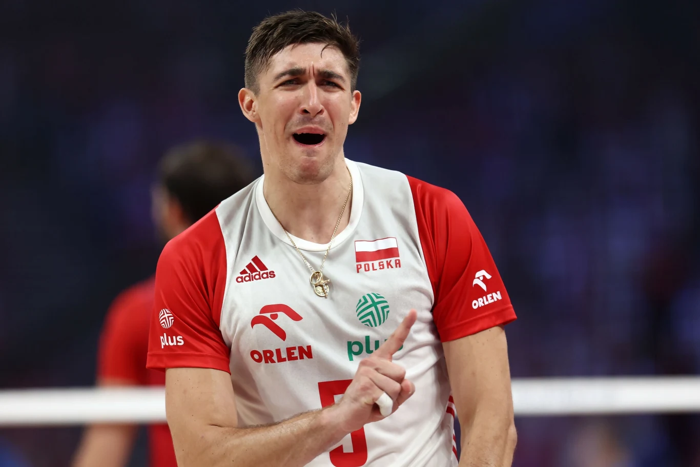 Łukasz Kaczmarek w barwach reprezentacji Polski Łukasz Kaczmarek w barwach reprezentacji Polski