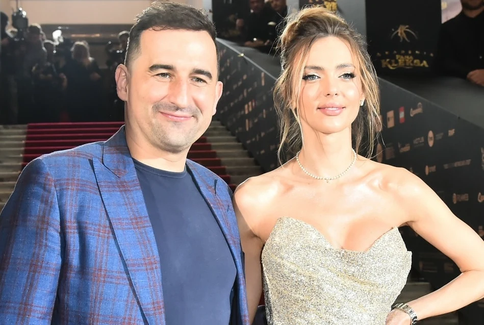 Marcela Leszczak i Michał Koterski. 
