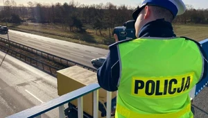 Drony i lasery w akcji na autostradzie – posypały się mandaty