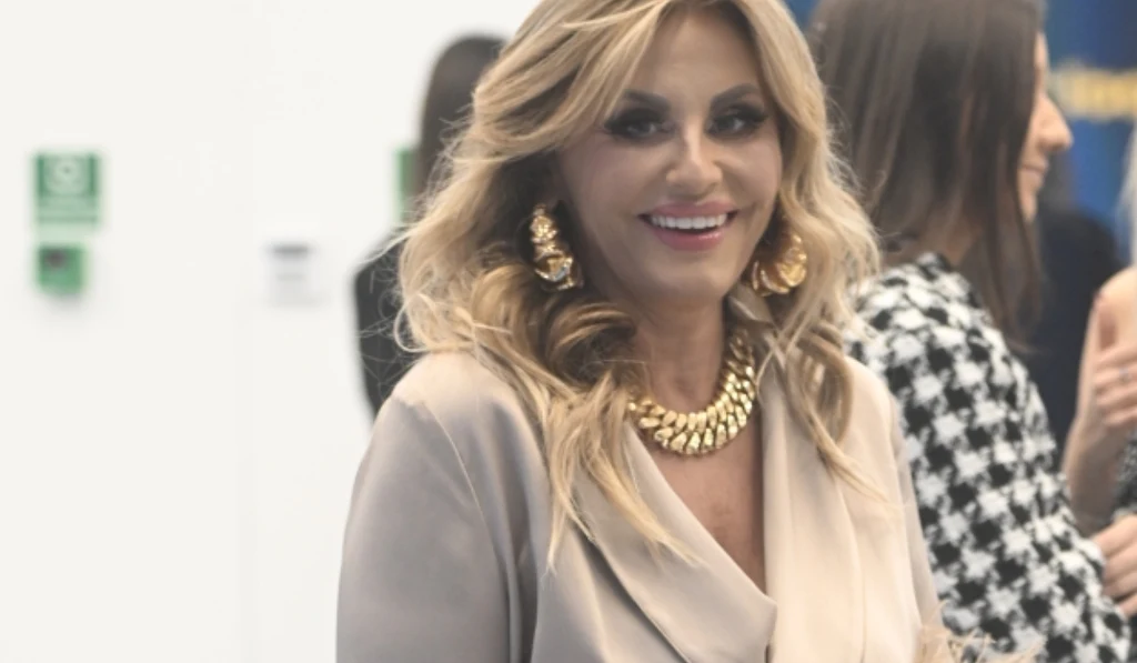 Dagmara Kaźmierska na prezentacji wiosennej ramówki Polsatu