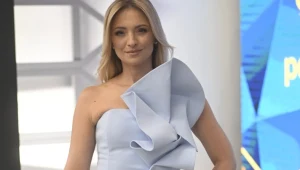 Barbara Kurdej-Szatan na wiosennej ramówce Polsatu.