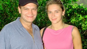 Jacek Chmielnik i Julia Chmielnik w 2003 roku