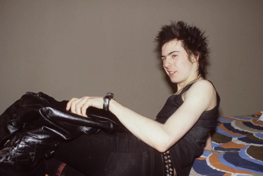 Sid Vicious podczas ostatniej trasy Sex Pistols w styczniu 1978 roku