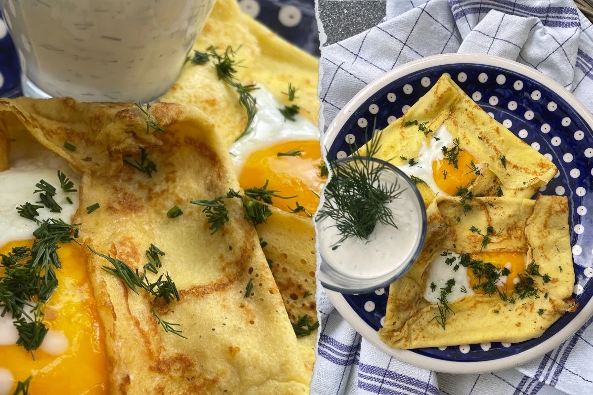 Naleśniki z jajkiem sadzonym - zacznij smacznie dzień