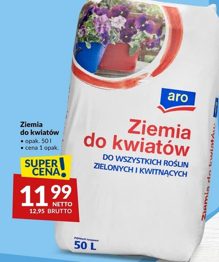 Ziemia do kwiatów Aro