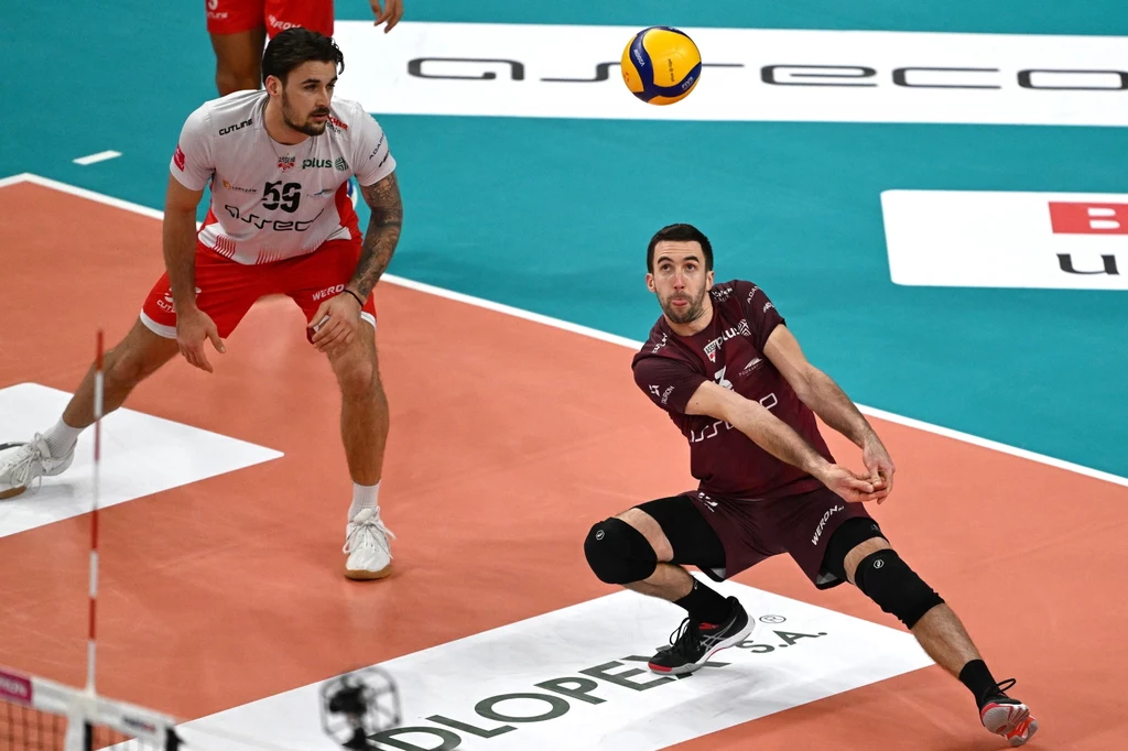 Torey Defalco (z lewej) i Michał Potera, siatkarze Asseco Resovii Torey Defalco (z lewej) i Michał Potera, siatkarze Asseco Resovii