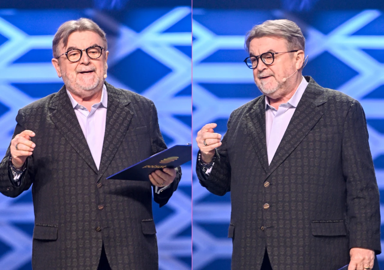 Edward Miszczak na wiosennej ramówce Polsatu 2024 Edward Miszczak na wiosennej ramówce Polsatu 2024