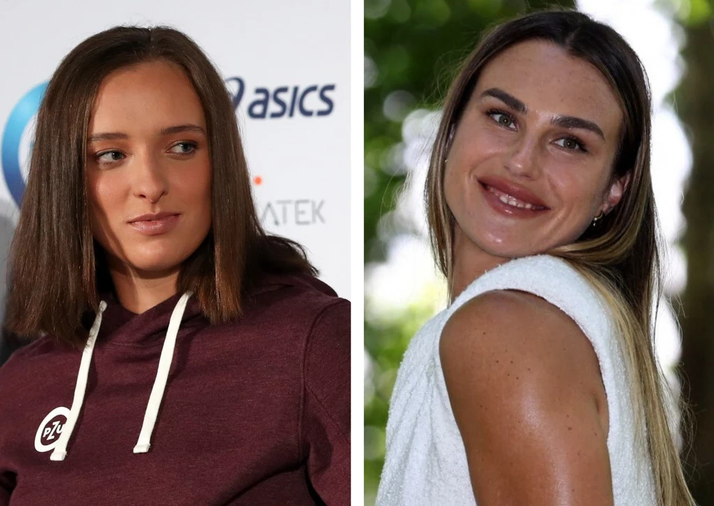 Iga Świątek i Aryna Sabalenka Iga Świątek i Aryna Sabalenka