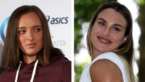 Iga Świątek i Aryna Sabalenka