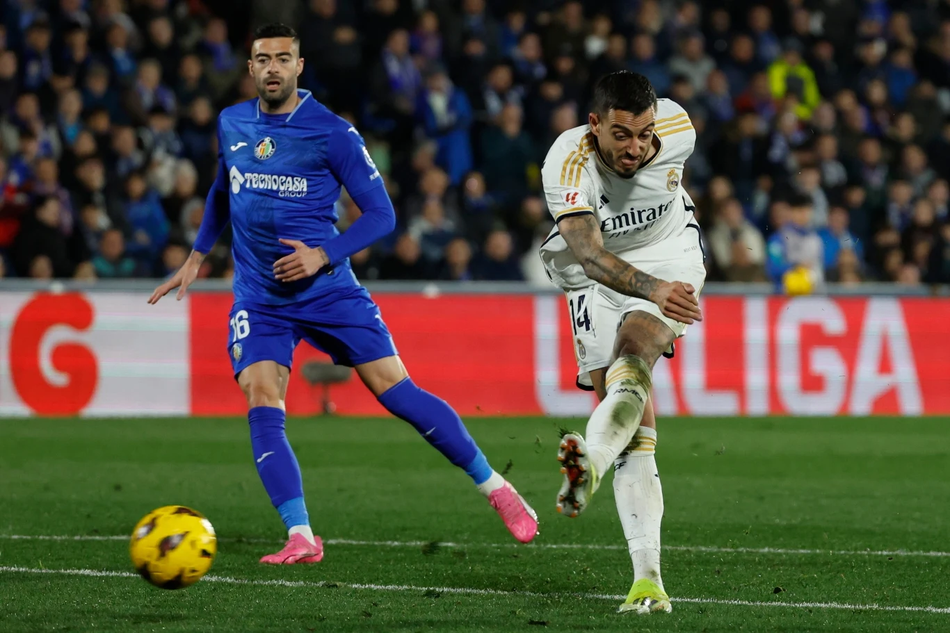 Po tym strzale "Królewscy" prowadzili na obiekcie Getafe 2-0