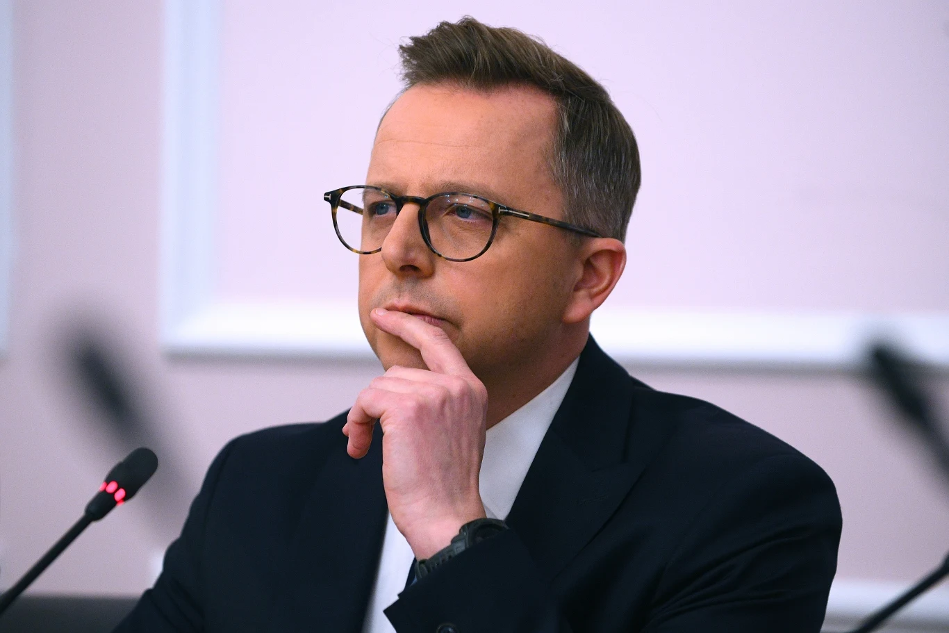 Dariusz Joński, przewodniczący komisji śledczej ds. wyborów korespondencyjnych Dariusz Joński, przewodniczący komisji śledczej ds. wyborów korespondencyjnych