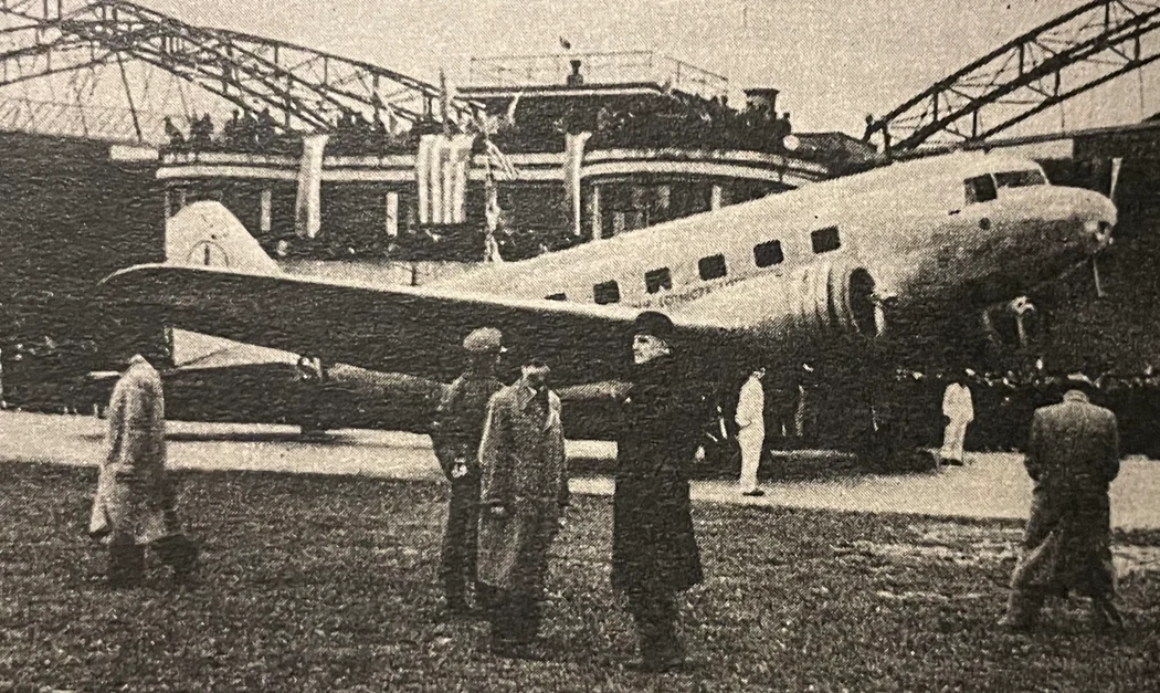 Douglas DC-2 na Okęciu. Inauguracja połączenia do Aten