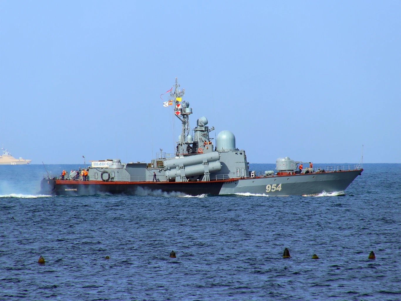 Rosyjska korweta Iwanowiec