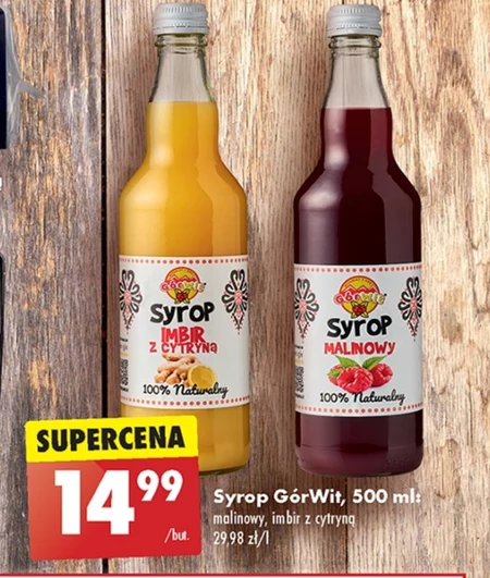 Syrop malinowy GórWit