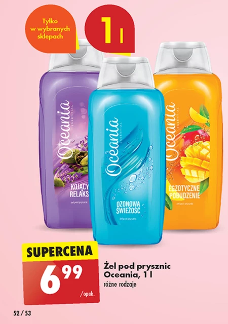 Żel pod prysznic Oceania