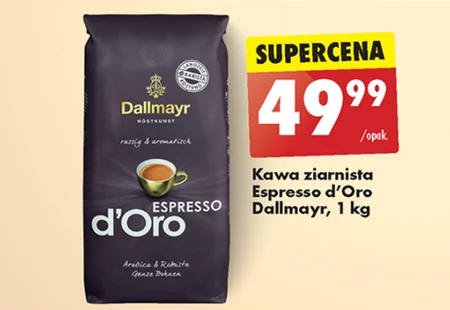 Dallmayr Espresso d'Oro Kawa ziarnista 1000 g