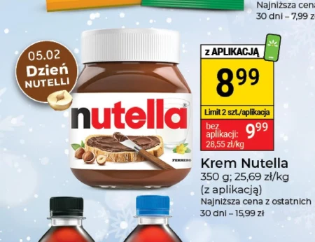 Nutella Krem do smarowania z orzechami laskowymi i kakao 350 g