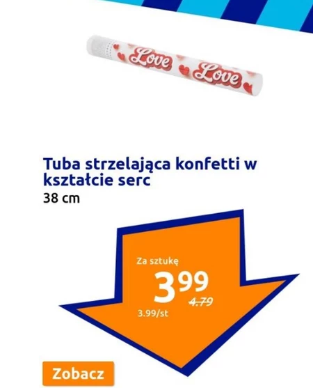 Tuba strzelająca konfetti
