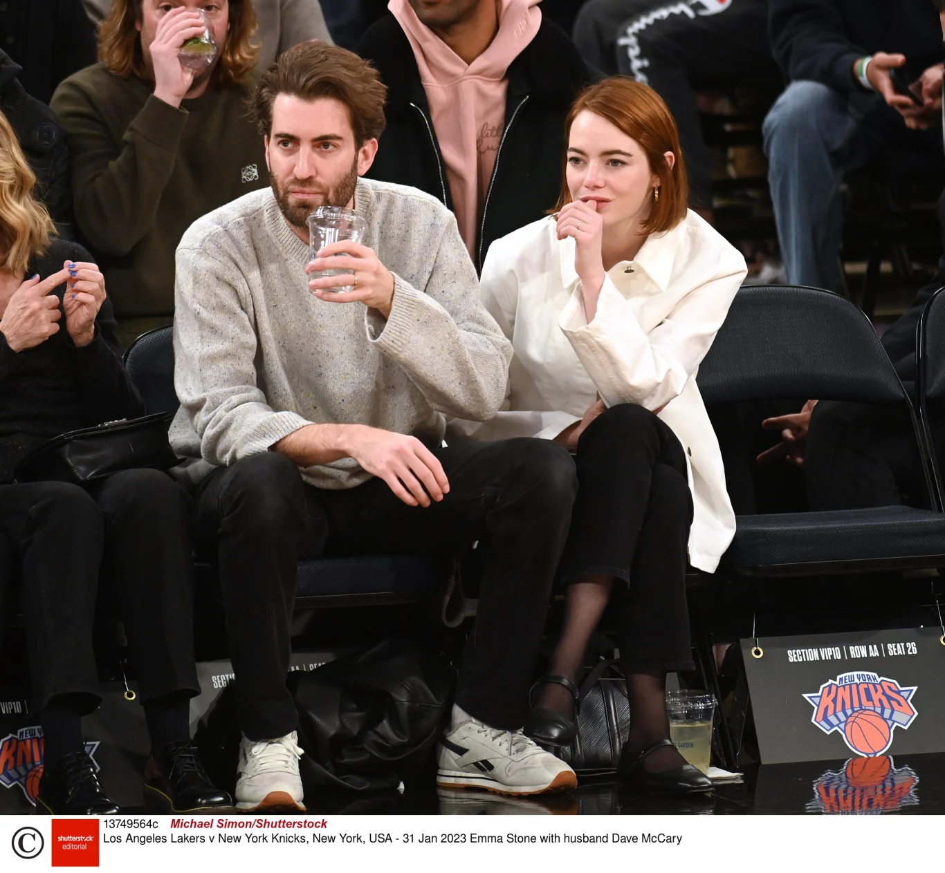 Emma Stone i jej mąż Dave McCary 