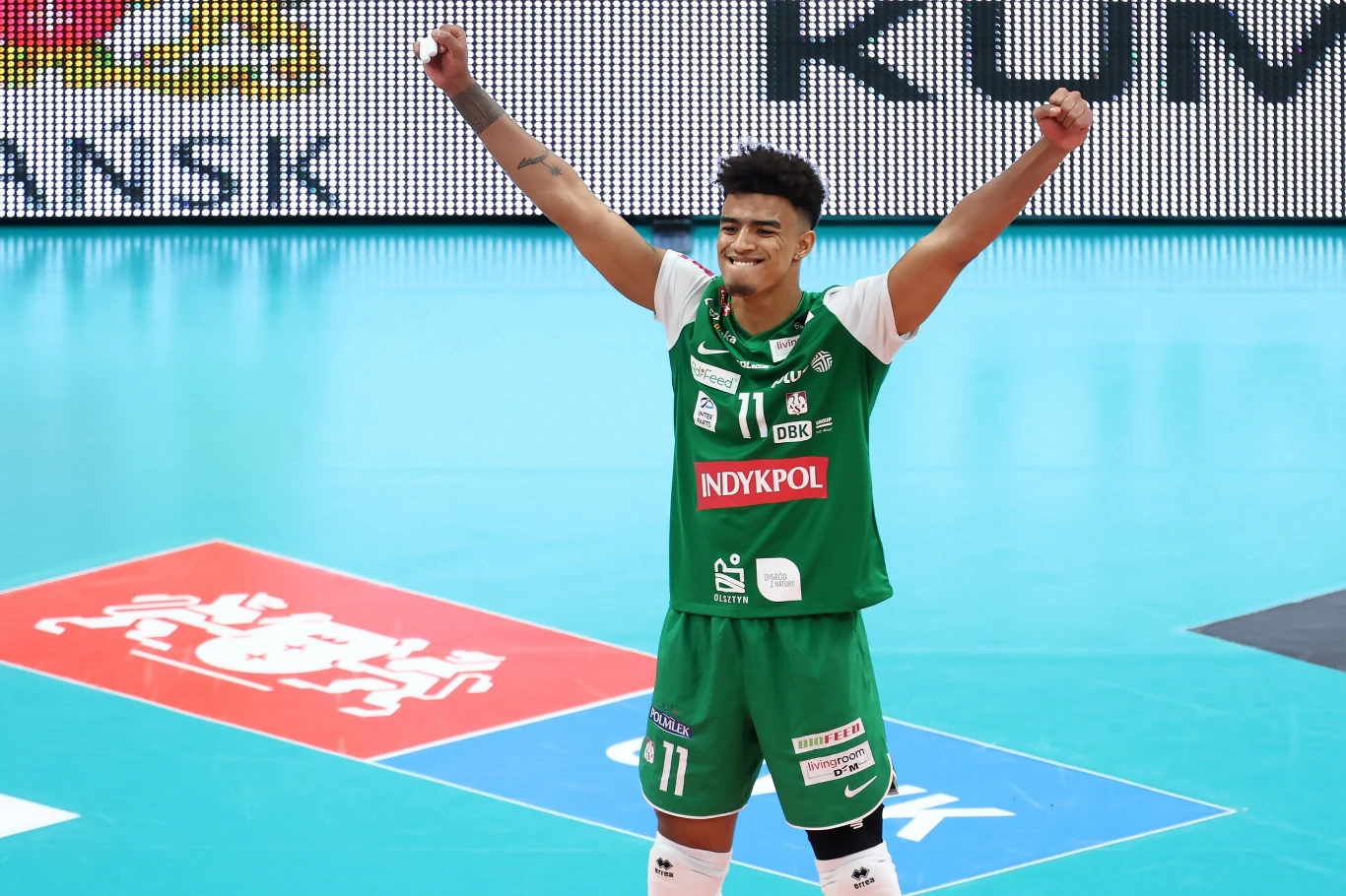 Manuel Armoa, przyjmujący Indykpolu AZS Olsztyn i reprezentacji Argentyny