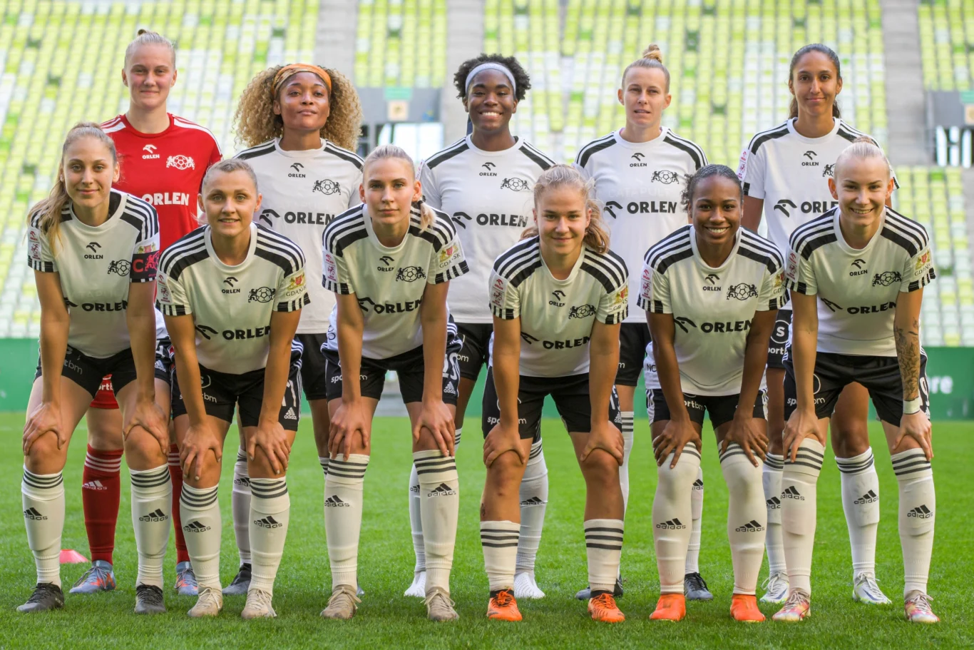 Drużyna AP ORLEN Gdańsk na Polsat Plus Arenie Drużyna AP ORLEN Gdańsk na Polsat Plus Arenie