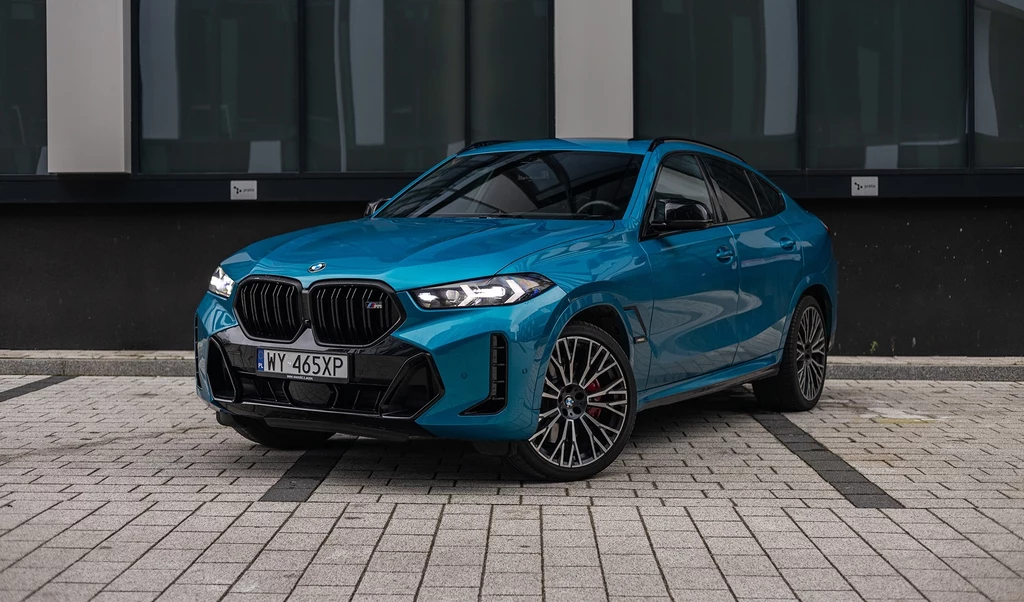 BMW X6 M60i po liftingu najbardziej zmieniło się z przodu