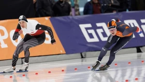 Marek Kania (L) podczas zawodów w Quebecu