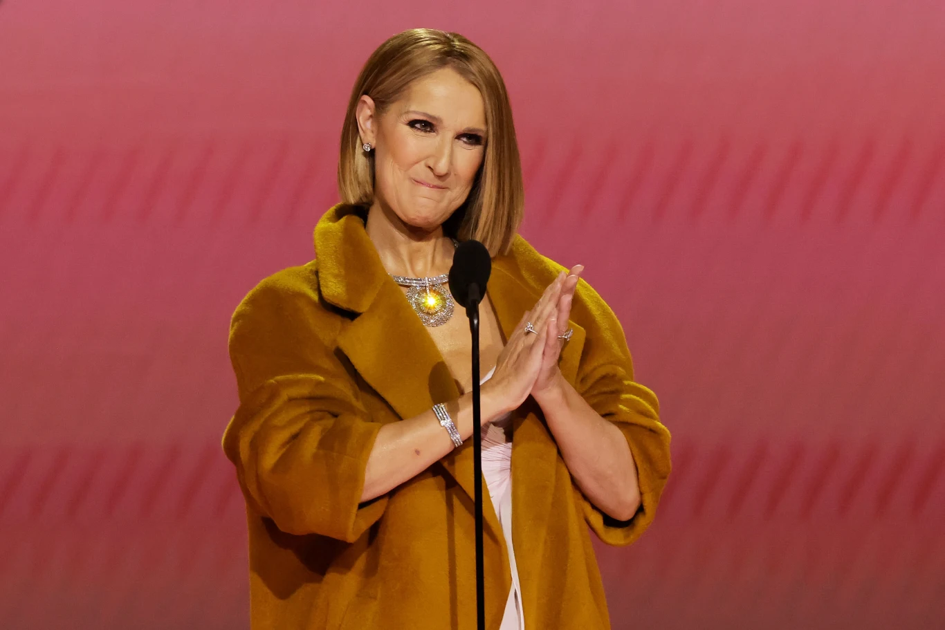 Celine Dion podczas gali Grammy 2024 Celine Dion podczas gali Grammy 2024