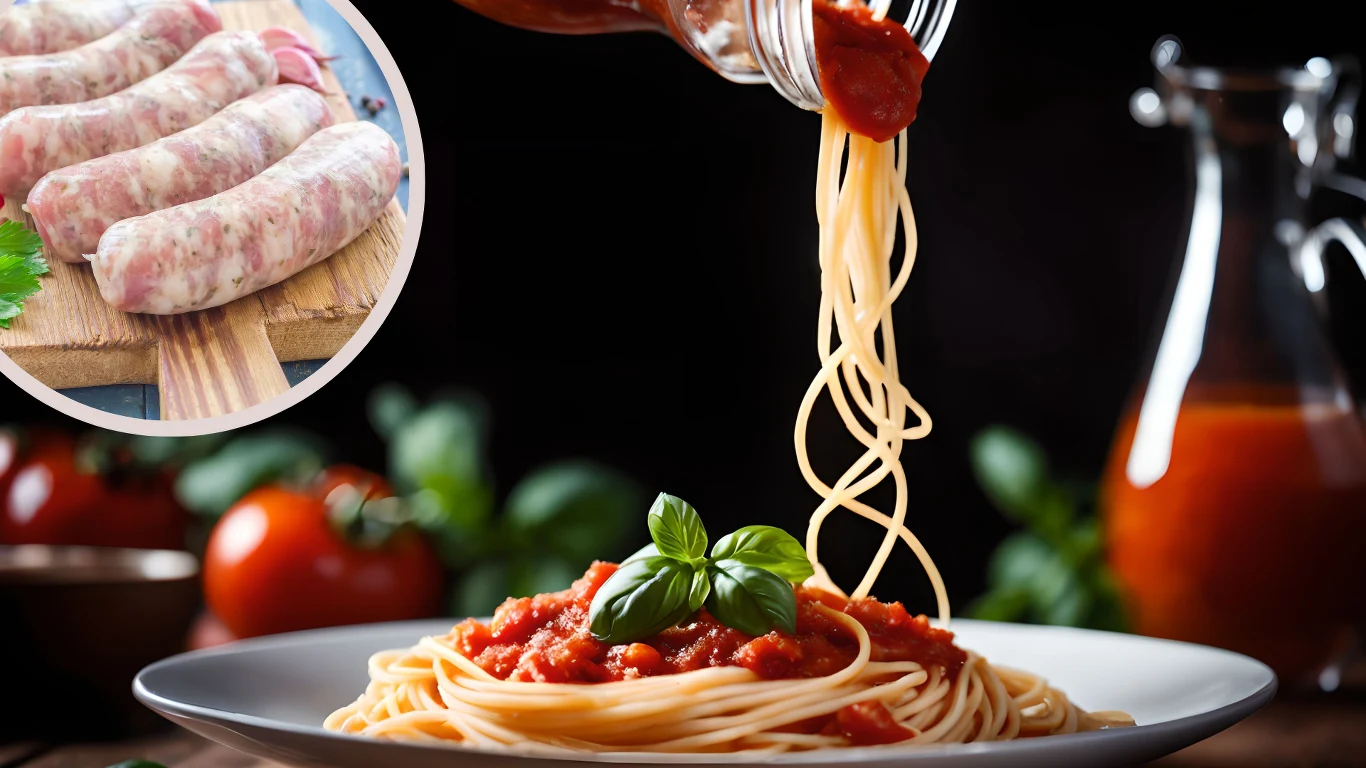 ​Pokochasz ten sos do spaghetti. Choć Włoch złapałby się za głowę za dodatek białej kiełbasy