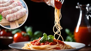 Moja rodzina kocha ten sos do spaghetti, choć niejeden Włoch złapałby się za głowę
