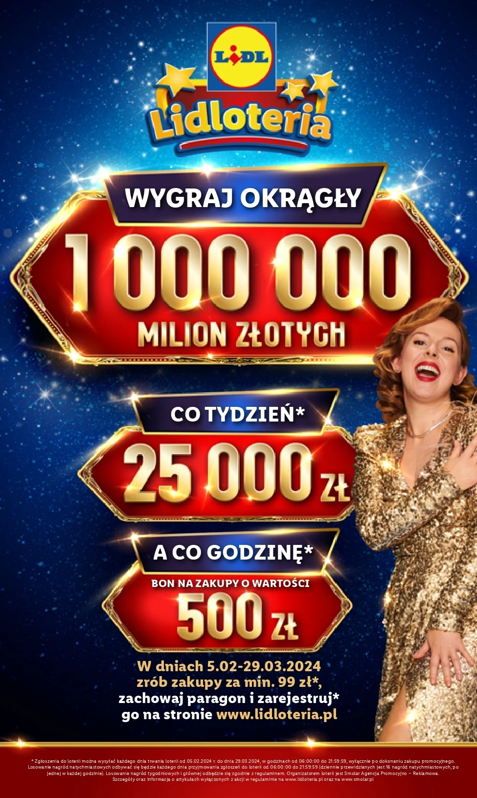 Wygraj milion złotych w Lidlu! 