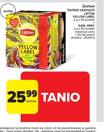 Zestaw herbat Lipton