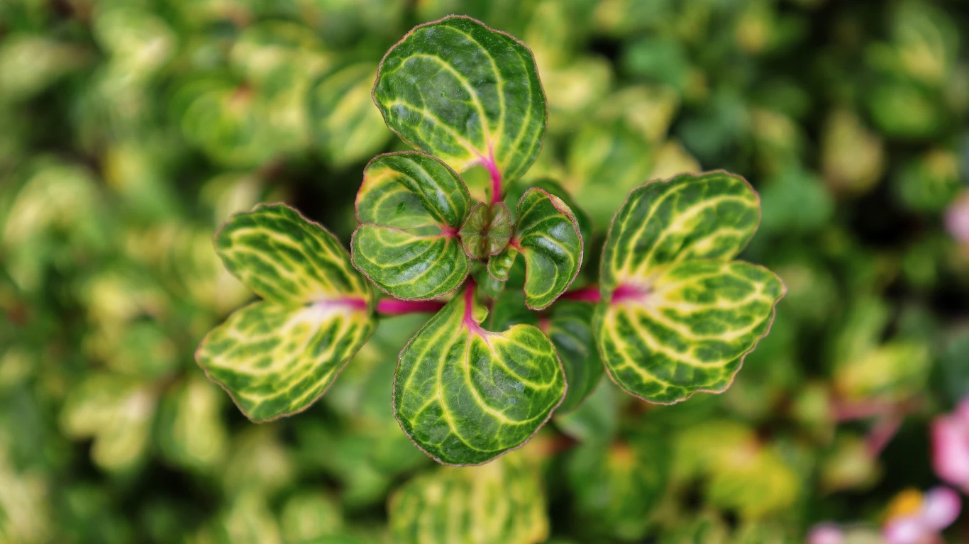 Irezyna herbsta ma nietypowe liście Irezyna herbsta ma nietypowe liście