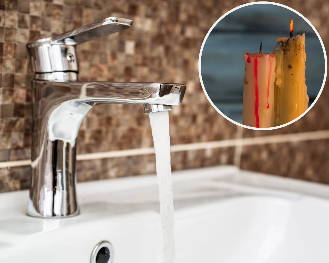 Bateria łazienkowa może lśnić czystością przez długi czas. Możemy wykorzystać na przykład świecę, by zabezpieczyć ją przed osadzaniem kolejnych zabrudzeń. Bateria łazienkowa może lśnić czystością przez długi czas. Możemy wykorzystać na przykład świecę, by zabezpieczyć ją przed osadzaniem kolejnych zabrudzeń.