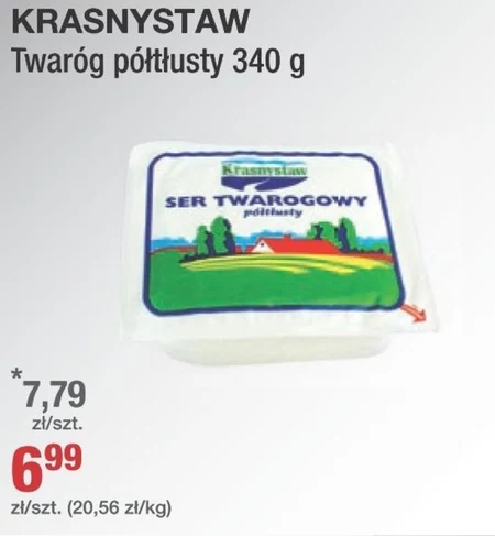 Krasnystaw Ser twarogowy półtłusty