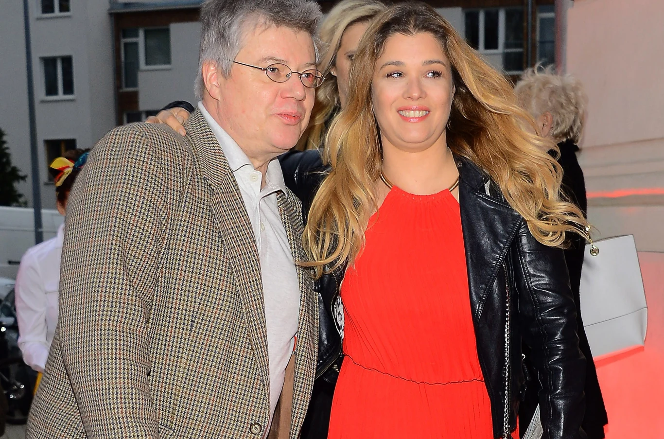 Mirosław Konarowski z córką Marią Mirosław Konarowski z córką Marią