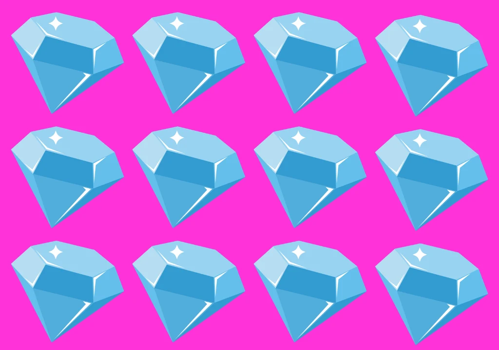 Test na spostrzegawczość. Czy znajdziesz jeden wyróżniający się diament? Test na spostrzegawczość. Czy znajdziesz jeden wyróżniający się diament?