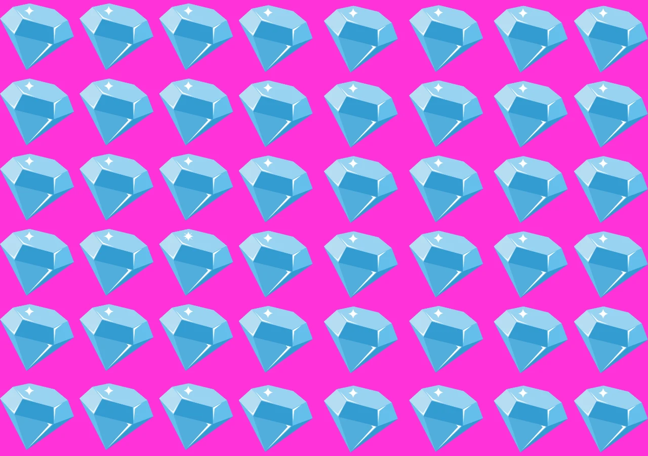 Test na spostrzegawczość. Czy znajdziesz wyróżniający się diament?