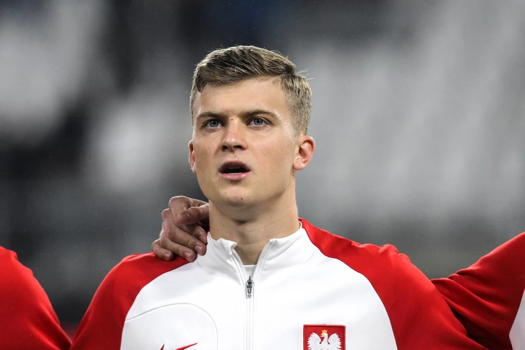 Jakub Kałuziński w barwach młodzieżowej reprezentacji Poilski Jakub Kałuziński w barwach młodzieżowej reprezentacji Poilski