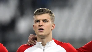 Jakub Kałuziński w barwach młodzieżowej reprezentacji Poilski