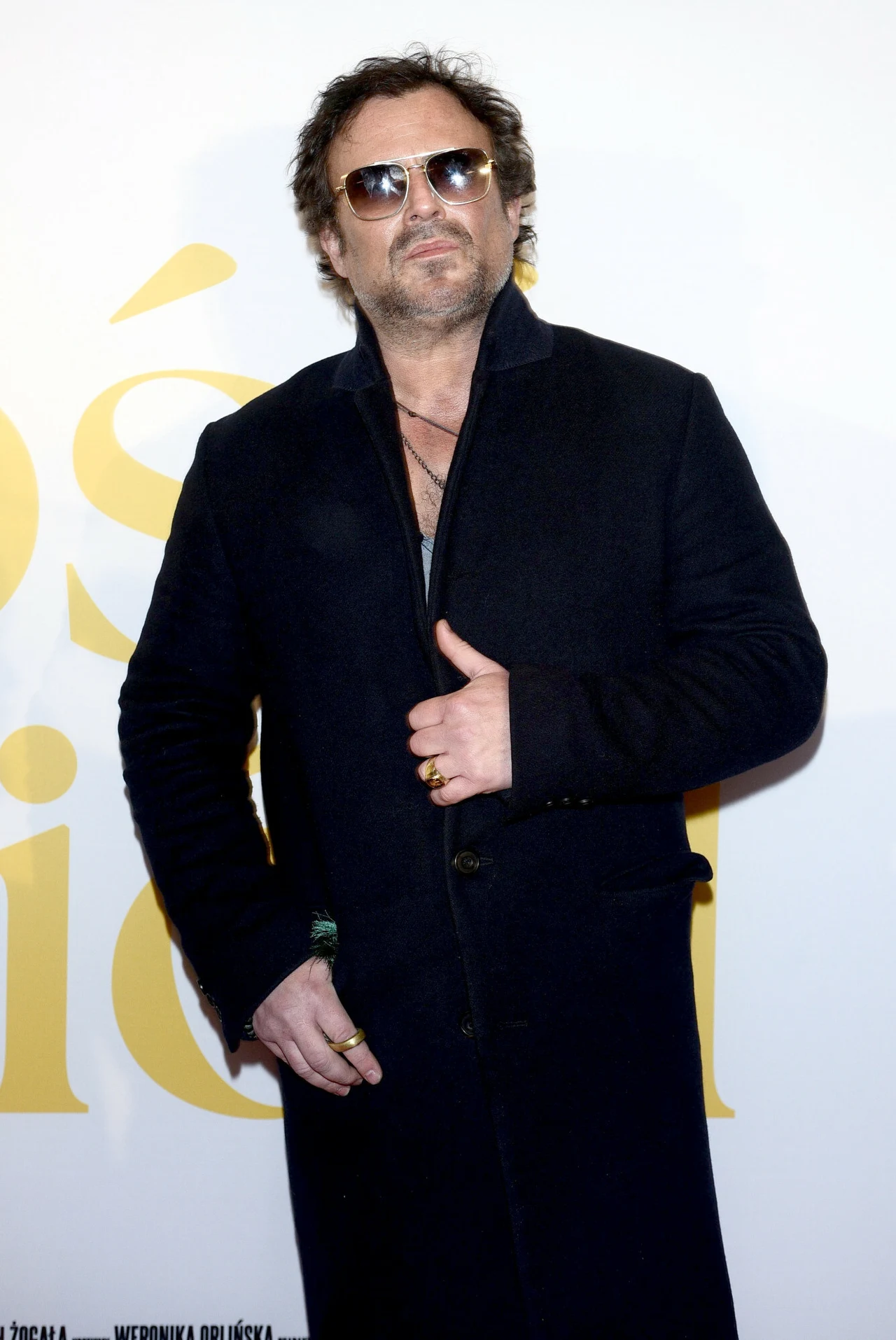 Bartosz Opania na premierze "Miłość jak miód"