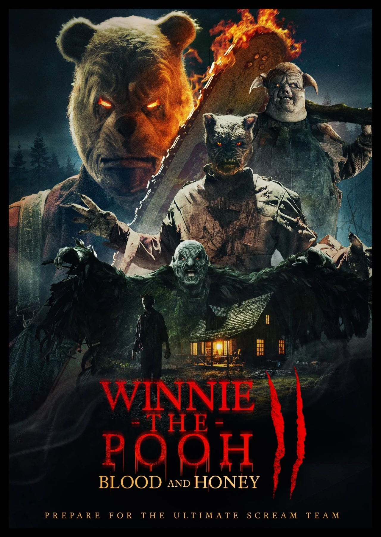 Plakat filmu "Puchatek: Krew i miód 2":