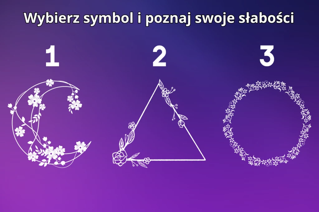 Który symbol wybierasz? Poznaj prawdę o swoich słabościach