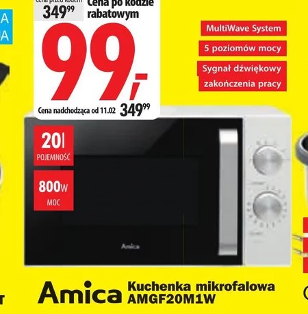 Kuchenka mikrofalowa Amica
