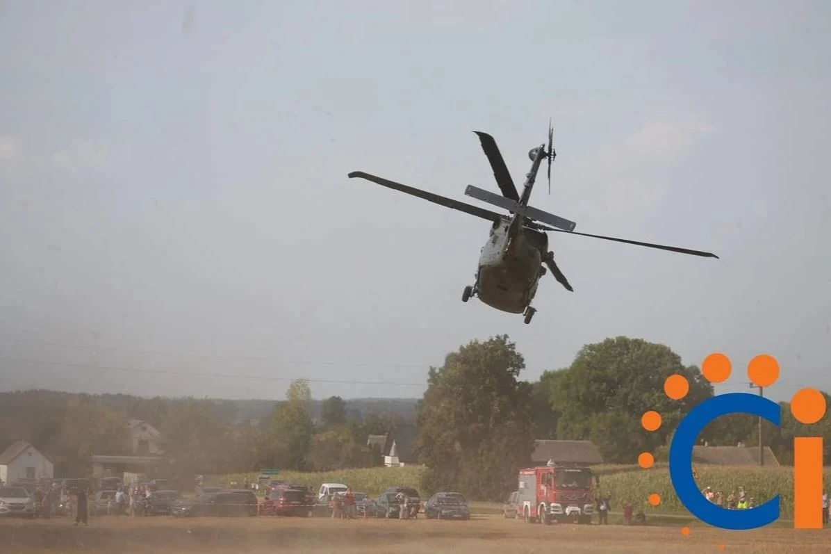 Do niebezpiecznego zdarzenia z udziałem śmigłowca Black Hawk doszło w połowie sierpnia 2023 roku Do niebezpiecznego zdarzenia z udziałem śmigłowca Black Hawk doszło w połowie sierpnia 2023 roku