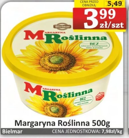 MR Margaryna roślinna 500 g