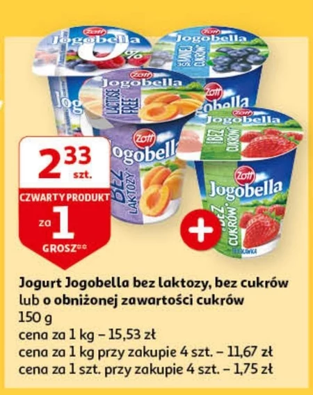 Jogurt bez laktozy Jogobella