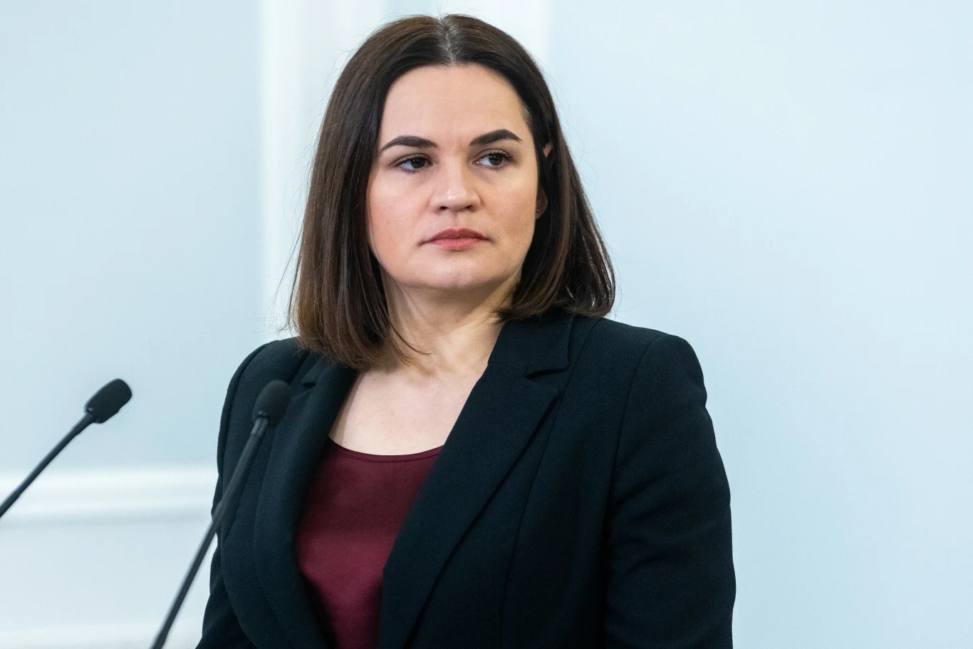 Liderka białoruskiej opozycji Swiatłana Cichanouska Liderka białoruskiej opozycji Swiatłana Cichanouska