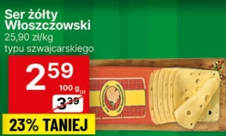 Włoszczowa Ser włoszczowski typu szwajcarskiego