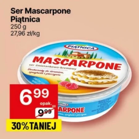 Piątnica Ser Mascarpone 250 g